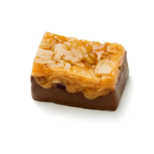 Jag Couture London - New York Cassata - dried fruits with caramel and almonds dipped in dark chocolate 10g - 96 pcs