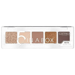 Jag Couture London - New York Catrice 5 In A Box Mini Eyeshadow Palette 010-Golden Nude Look