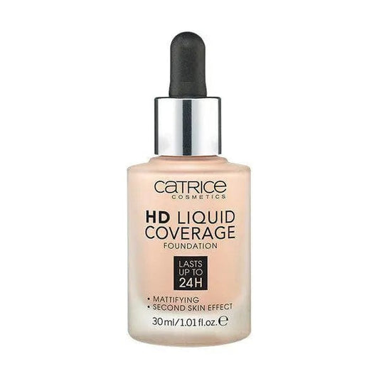 Jag Couture London - New York Catrice Hd Liquid Coverage Foundation Lasts Up to 24h 020-Rose Beige 30ml