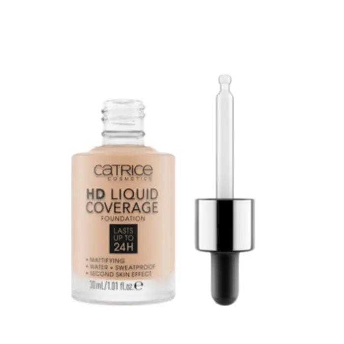 Jag Couture London - New York Catrice Hd Liquid Coverage Foundation Lasts Up Tp 24h 030 Sand Beige 30ml
