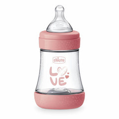 Jag Couture London - New York Chicco Perfect Baby Bottle 0M+ Silicone Pink 150ml