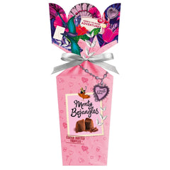 Jag Couture London - New York Choccy Scoffy Bouquet gift box of chocolatey flavoured cocoa dusted truffles