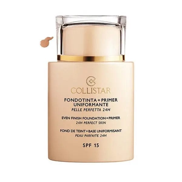 Jag Couture London - New York Collistar Even Finish Foundation Plus Primer 24h Perfect Skin Spf15 04 Cookie 35ml