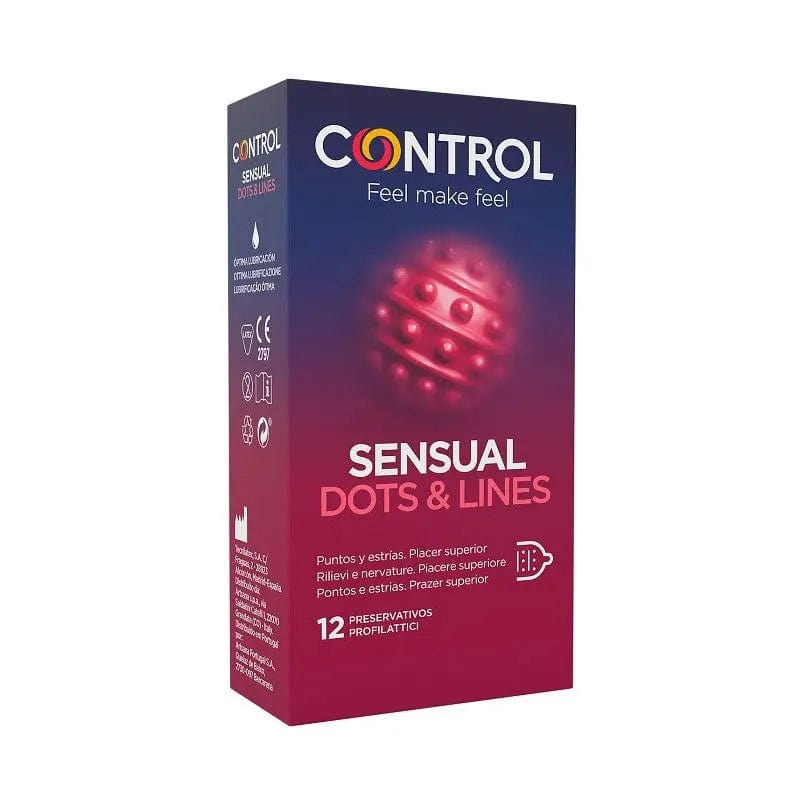 Jag Couture London - New York Control Touch &amp; Feel Condom 12 Units