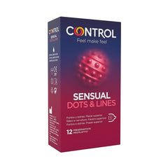Jag Couture London - New York Control Touch &amp; Feel Condom 12 Units