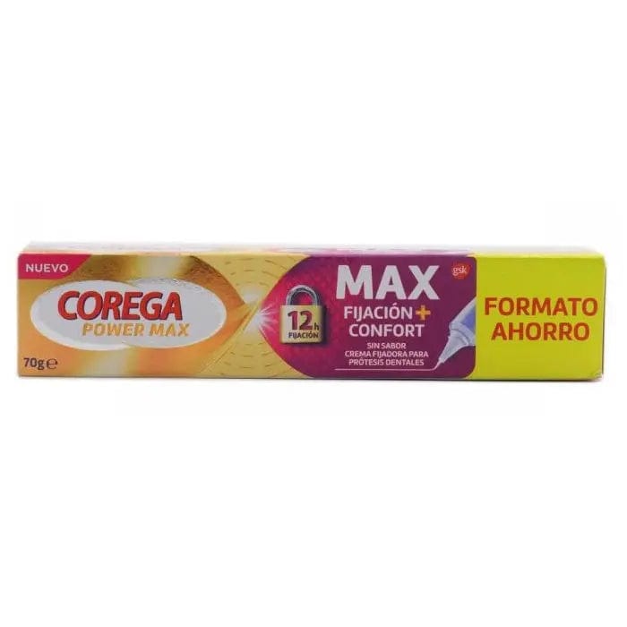 Jag Couture London - New York Corega Power Max Fixing Cream for Dental Prostheses 70g