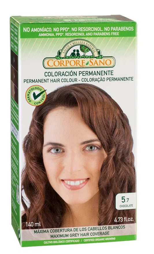 Jag Couture London - New York Corpore Tinte 5,7 Chocolate 140ml Bio