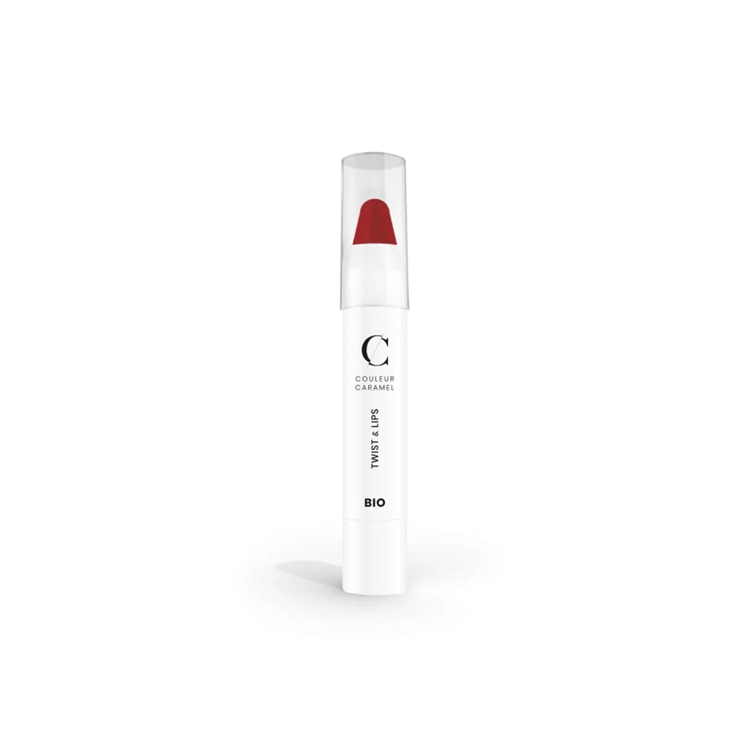 Jag Couture London - New York Couleur Caramel Twist y Lips Barra De Labios 407 Glossy Red 1un