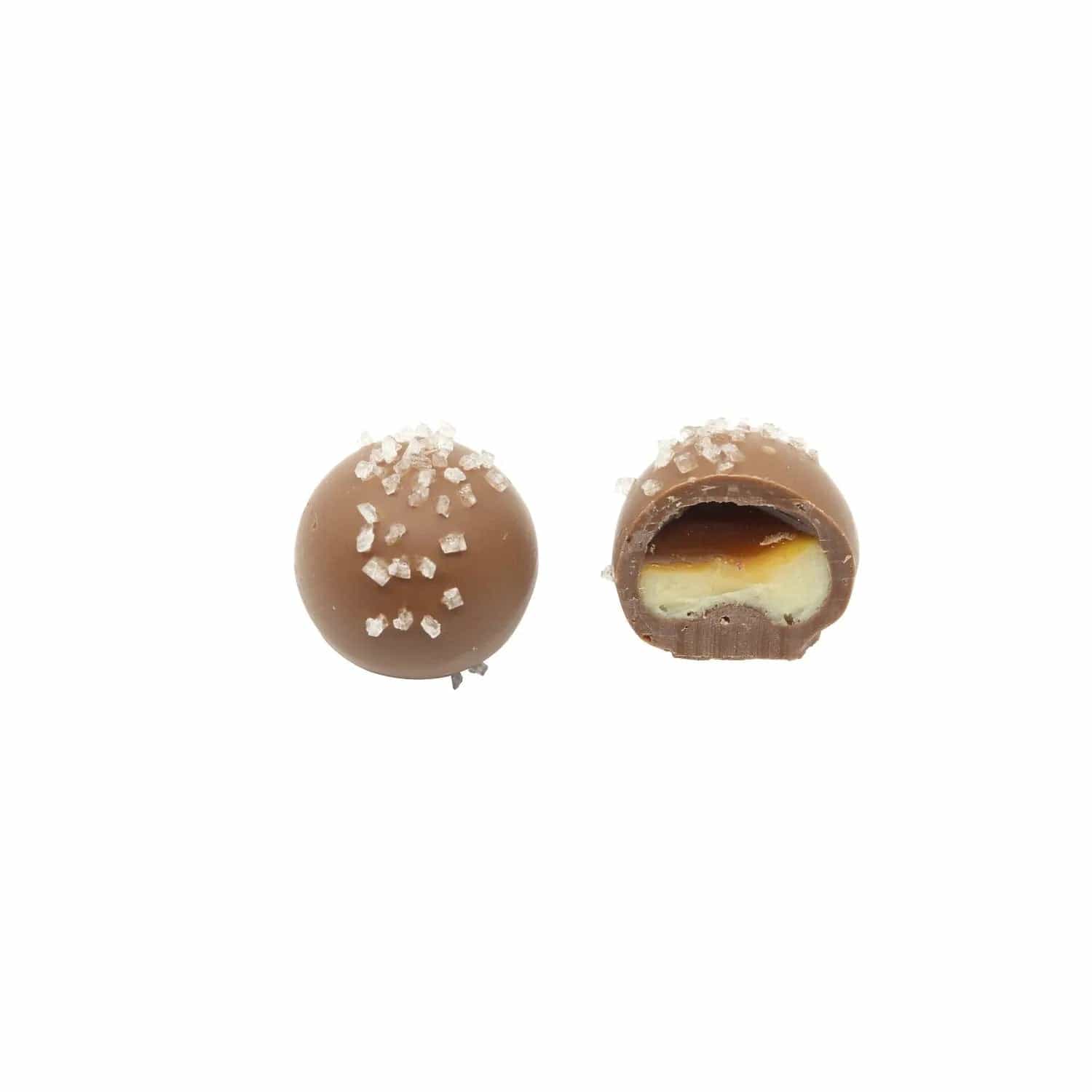 Jag Couture London - New York Crème brulee - milk chocolate enrobed crème brûlée cream with caramel 13g