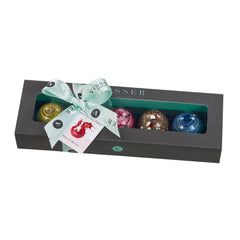 Jag Couture London - New York Deluxe gift box of 5 Picasso chocolates with menu tag