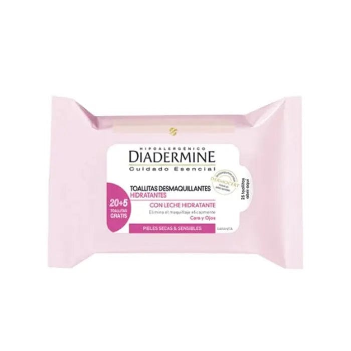 Jag Couture London - New York Diadermine Moisturizing Makeup Remover Wipes 25 Units
