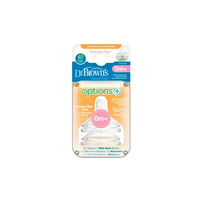 Jag Couture London - New York Dr.brown´s Dr Brown's Options Preemie Flow Tetina 2 Unidades