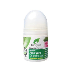 Jag Couture London - New York Dr Organic Aloe Vera Deodorant Roll On 50ml