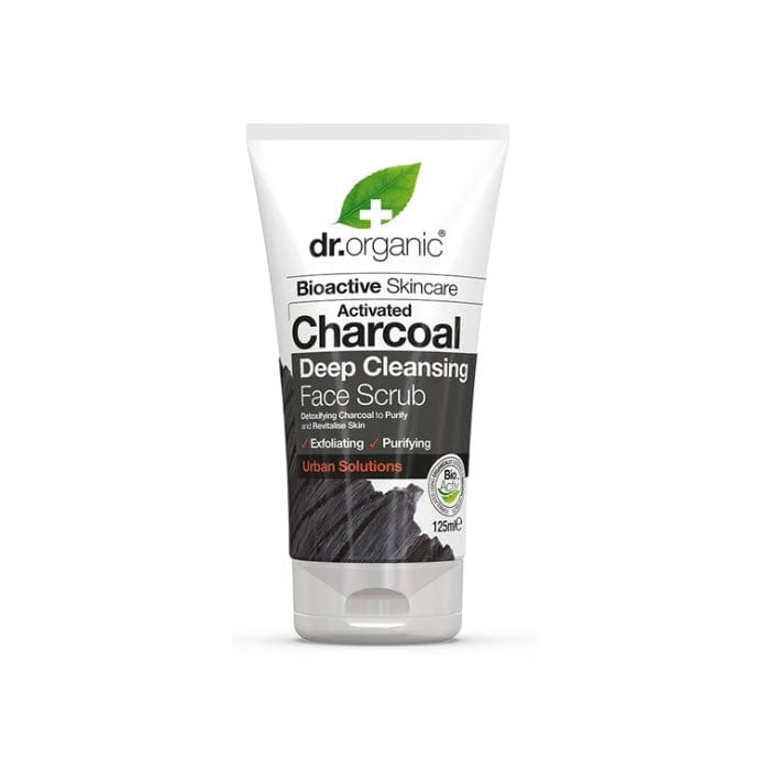 Jag Couture London - New York Dr. Organic Charcoal Face Scrub 125ml