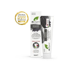 Jag Couture London - New York Dr. Organic Charcoal Toothpaste 100ml