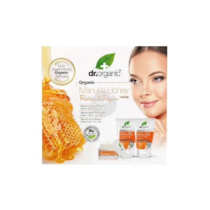 Jag Couture London - New York Dr. Organic Manuka Honey Restore &amp; Repair Set