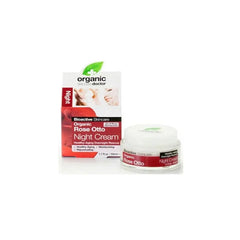 Jag Couture London - New York Dr Organic Rose Otto Night Cream 50ml