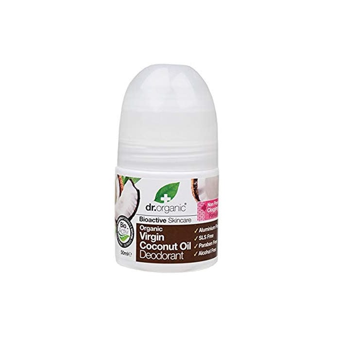 Jag Couture London - New York Dr Organic Virgin Coconut Oil Deodorant  Roll On 50ml