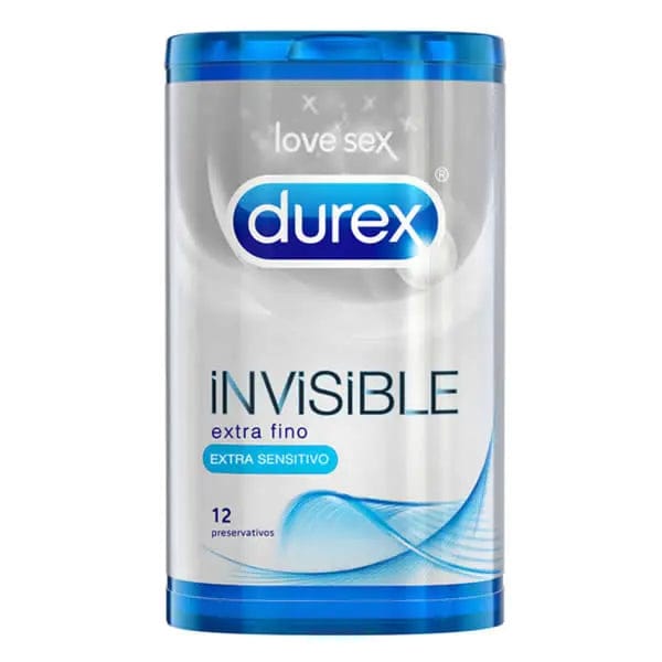 Jag Couture London - New York Durex Invisible Extra Thin Condoms 12 Unit