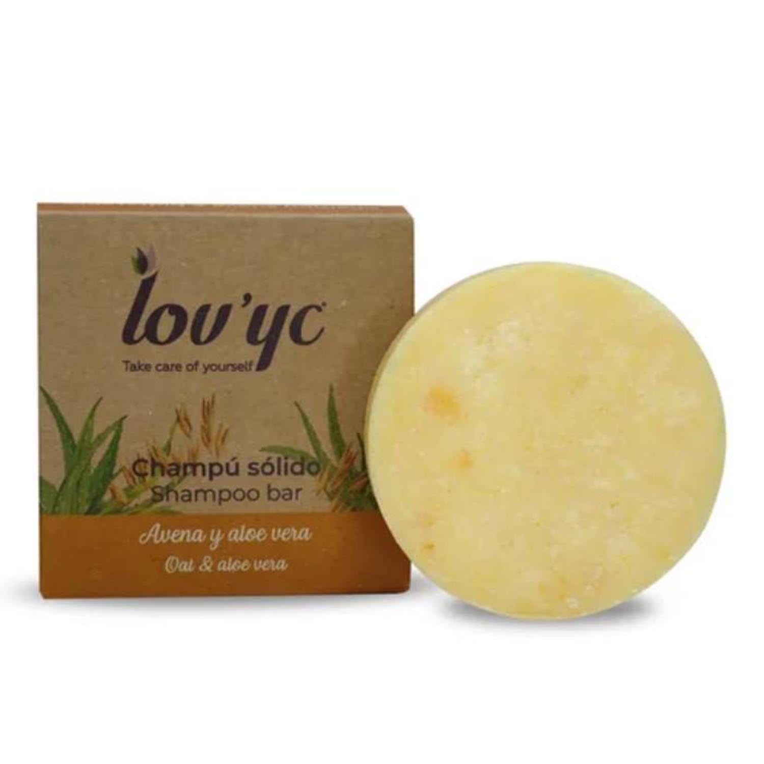 Jag Couture London - New York Elie Saab Lovyc Avena y Aloe Vera Champu Solido 50g