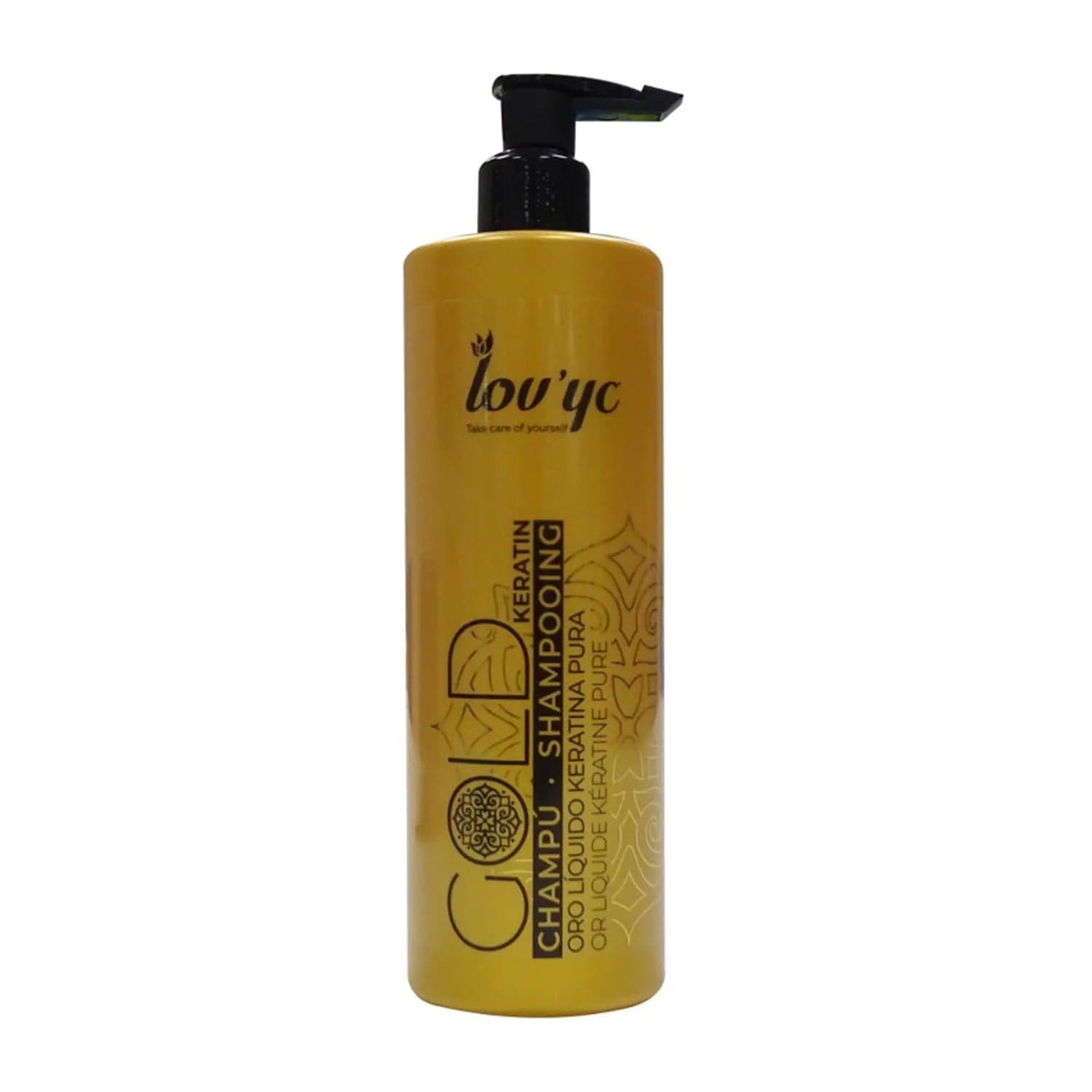 Jag Couture London - New York Elie Saab Lovyc Gold Keratin Champu Cabello Seco 500ml