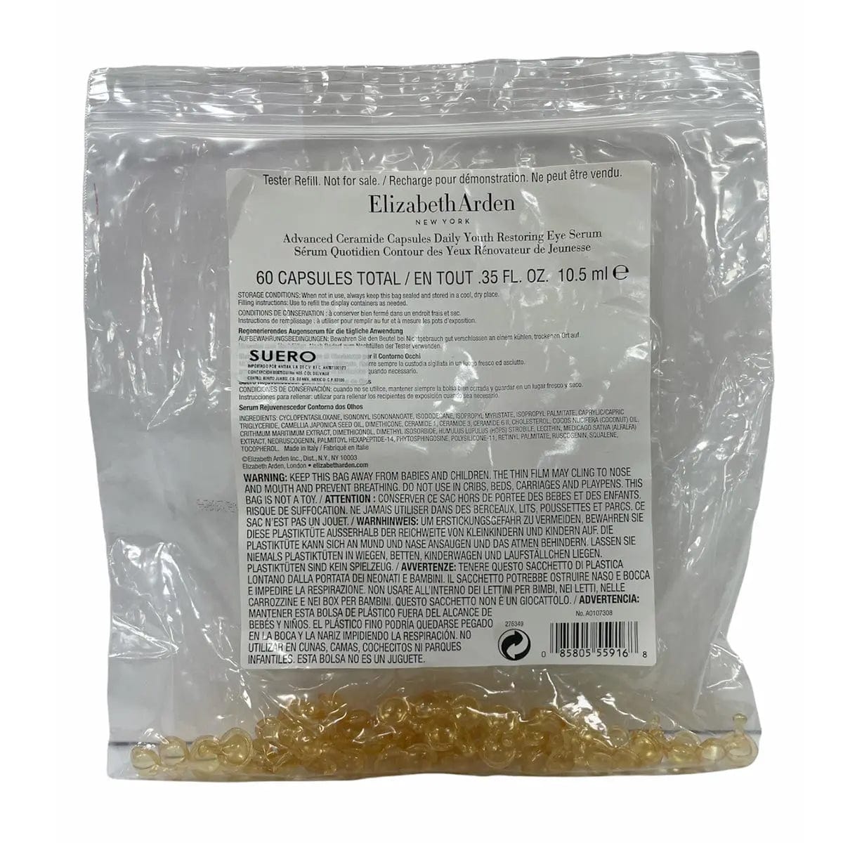 Jag Couture London - New York Elizabeth Arden Ceramide Advanced Tratamiento Serum Capsulas