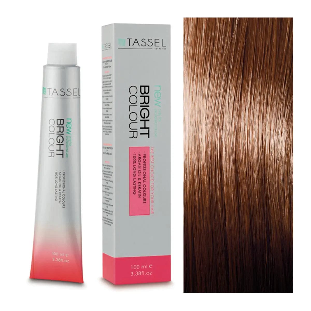 Jag Couture London - New York Eurostil Bright Colour Tinte N7,4 Rubio Medio Cobre 1un