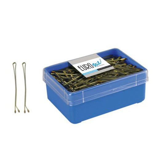 Jag Couture London - New York Eurostil Cabello Caja Miniclips Bronze 25mm 700un