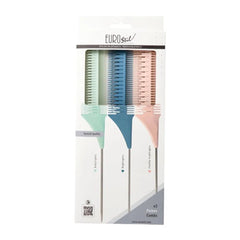 Jag Couture London - New York Eurostil Colores Set Peines Mechas 3un