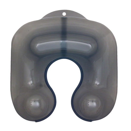 Jag Couture London - New York Eurostil Plastico Con Ribete Protector Cuello 36x36 Color Negro Negro 1u 1un