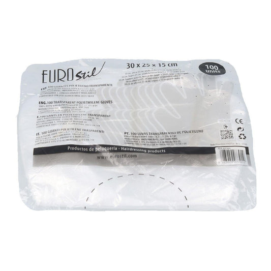 Jag Couture London - New York Eurostil Transparentes Guantes Desechables Bolsa 100un