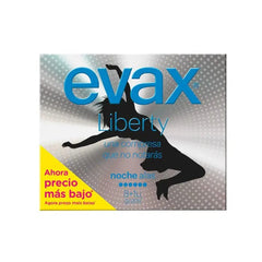 Jag Couture London - New York Evax Liberty Night Normal With Wings Sanitary Towels 12 Units