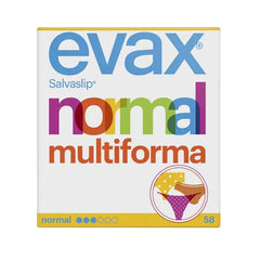 Jag Couture London - New York Evax Salvaslip Normal Multiform Protegeslips 58 Units