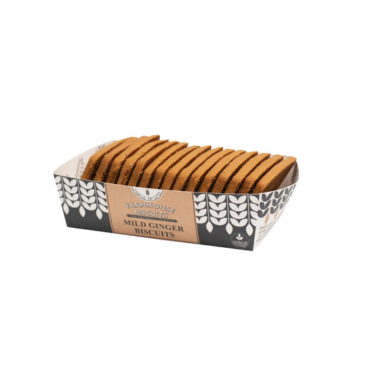 Jag Couture London - New York Farmhouse mild ginger biscuits in tray - VAT FREE