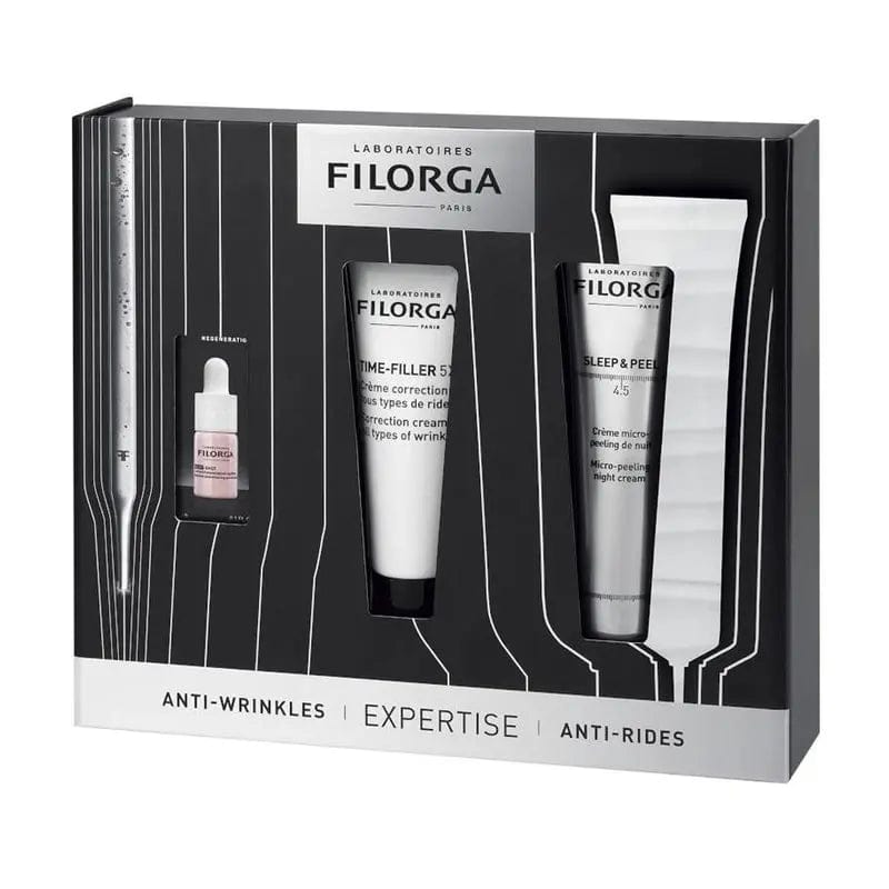 Jag Couture London - New York Filorga Time Filler Cream 30ml + Sleep Pellet 40ml Set 3 Pieces