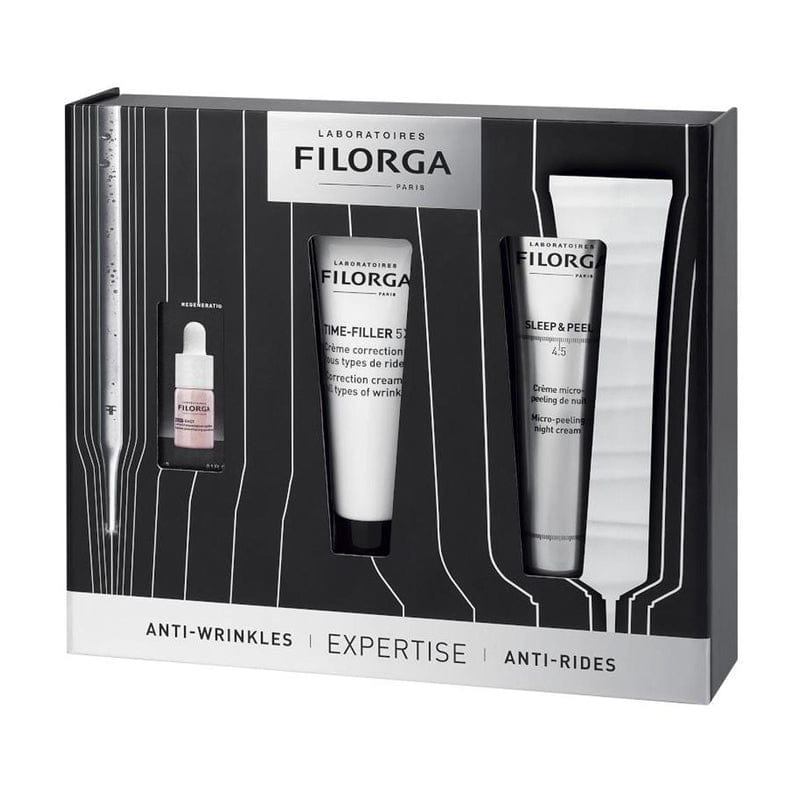 Jag Couture London - New York Filorga Time Filler Cream 30ml + Sleep Pellet 40ml Set 3 Pieces