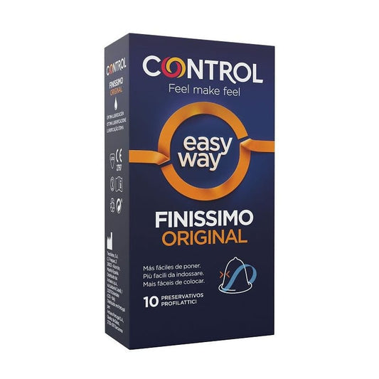 Jag Couture London - New York Finissimo Easy Way Control Condom 10 Units