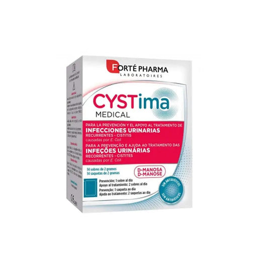 Jag Couture London - New York Forté Pharma Cystima Médical Urinary Tract Infections 14 Sachets