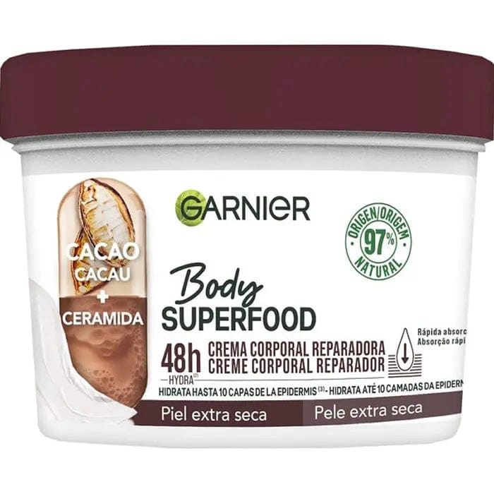 Jag Couture London - New York Garnier Body Superfood Cocoa Repair Body Cream 380ml