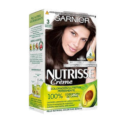 Jag Couture London - New York Garnier Nutrisse Crème Nourishing Color 3 Dark Brown