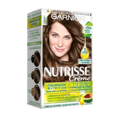 Jag Couture London - New York Garnier Nutrisse Crème Nourishing Color 5 Light Brown