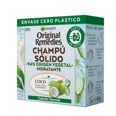 Jag Couture London - New York Garnier Original Remedies Champú Sólido Cabello Normal 60g