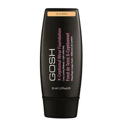 Jag Couture London - New York Gosh X-Ceptional Wear Foundation Long Lasting Makeup 18 Sunny 35ml
