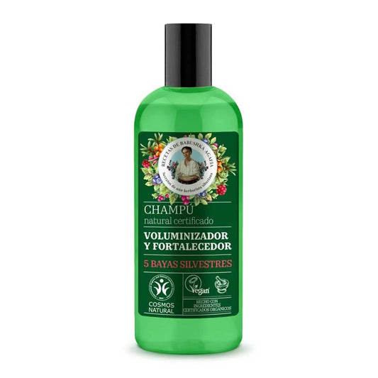 Jag Couture London - New York Green Agafia 5 Bayas Silvestres Champu Voluminizador Natural 260ml