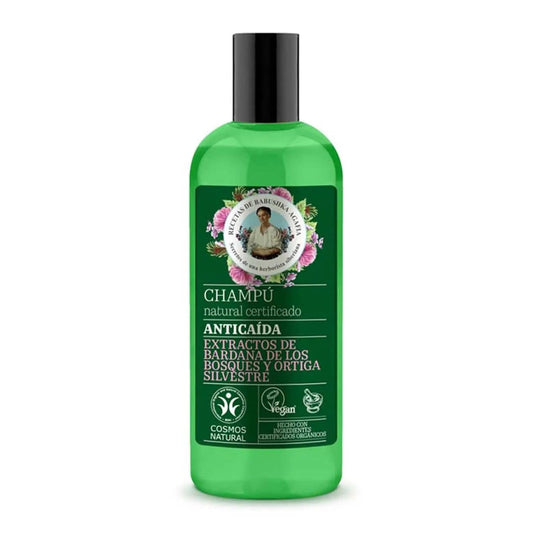 Jag Couture London - New York Green Agafia Ortiga Silvestre Champu Anti-Caida Natural 260ml