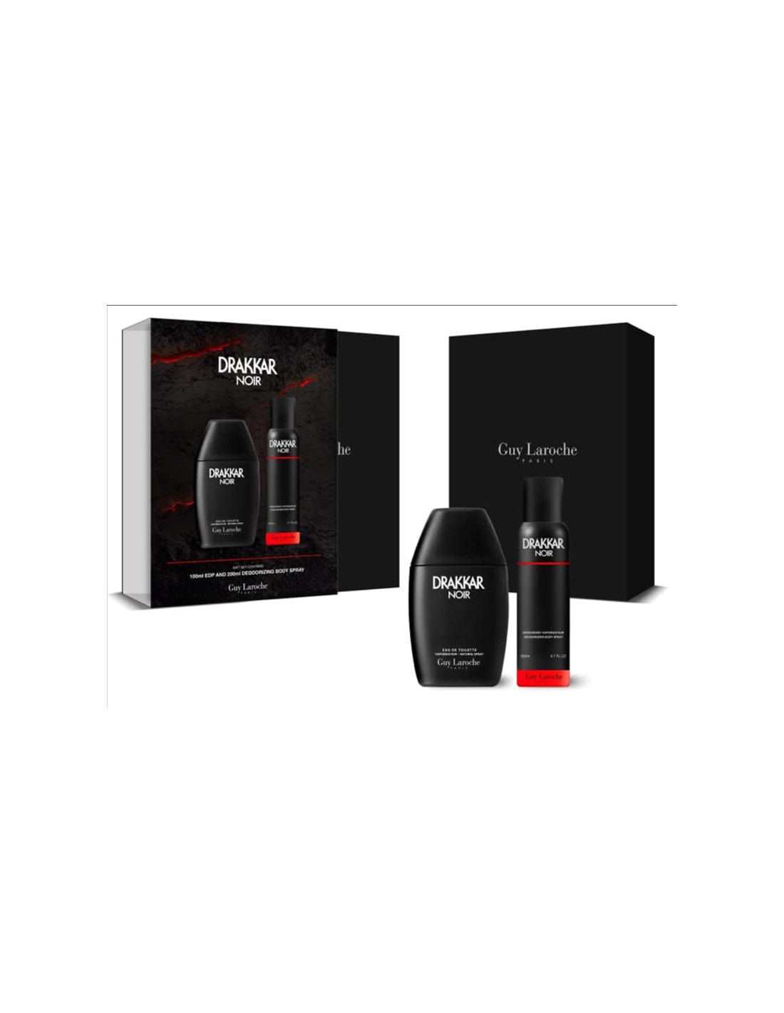 Jag Couture London - New York Guy Laroche Drakkar Noir et 100 Vap Desodorante 150 Cof