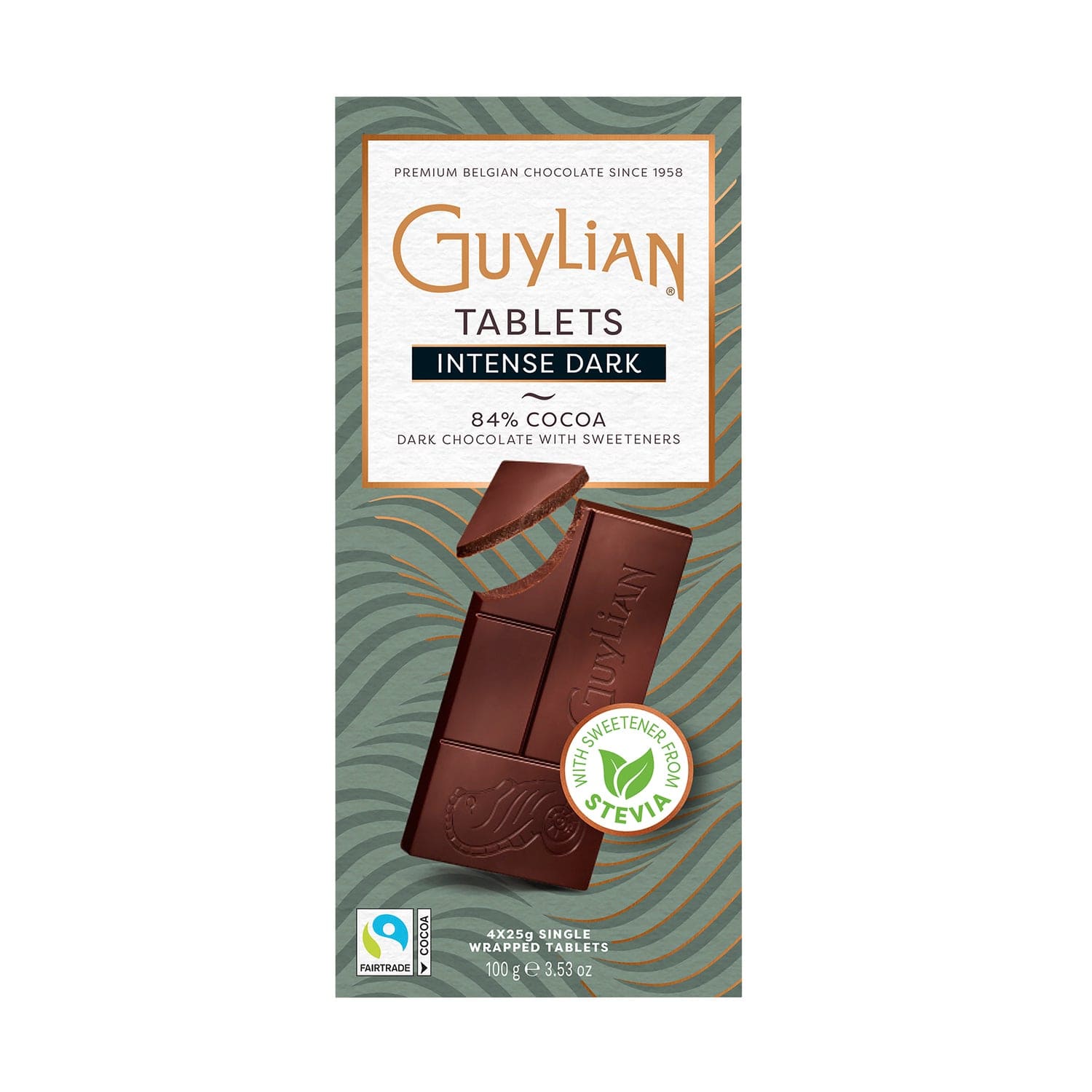 Jag Couture London - New York Guylian 84% intense dark chocolate no added sugar mini bars