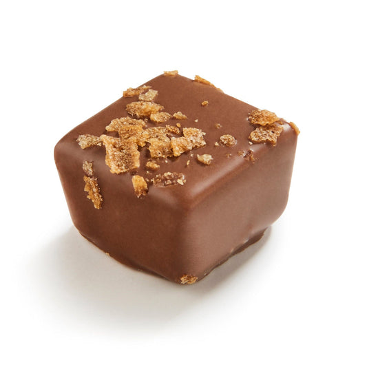 Jag Couture London - New York Halliday Milk - praline with feuilletine in milk chocolate 14g