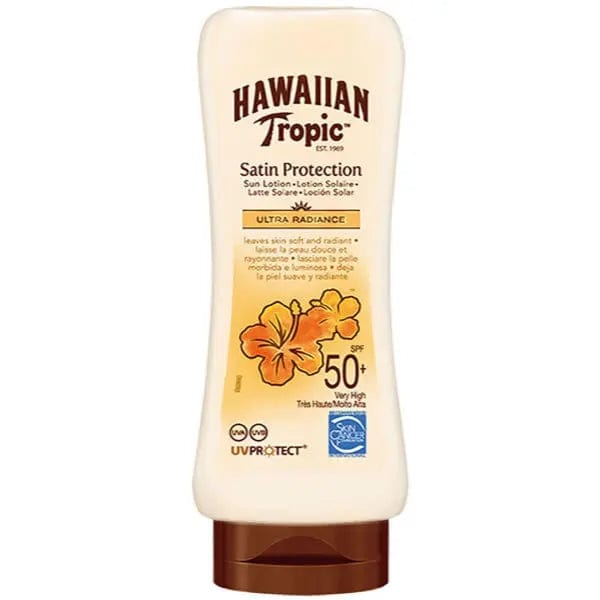 Jag Couture London - New York Hawaiian Tropic Satin Protection Ultra Radiance Sun Lotion Spf50 180ml