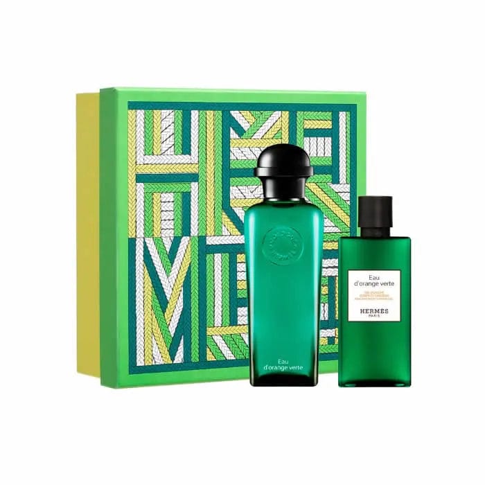 Jag Couture London - New York Hermès Eau D'Orange Verte Eau De Cologne Spray 100ml Set 2 Pieces